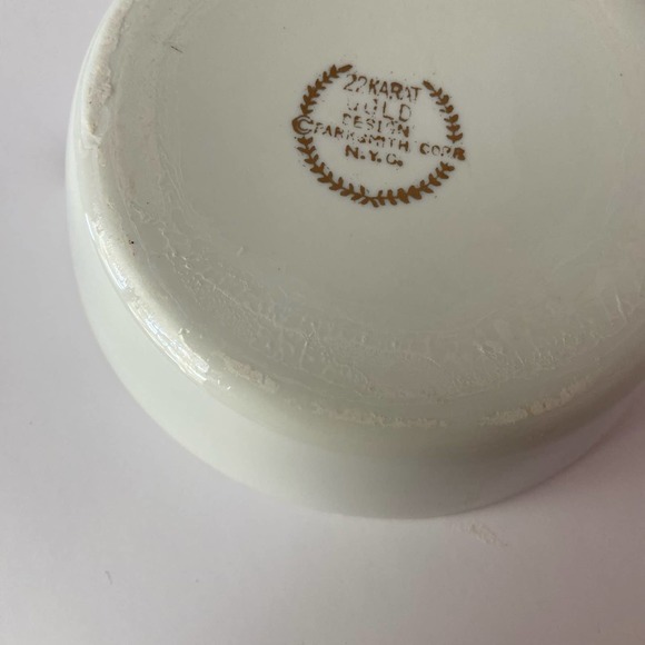 Ashtray National Cowboy Hall of Fame Oklahoma 22 Karat Gold Parksmith Corp VTG - Picture 7 of 8